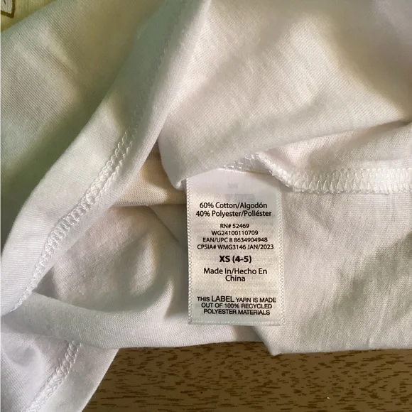 Wonder Nation Girls Naturally Sweet Tee Size XS (4 - 5) NWT - Picture 6 of 10